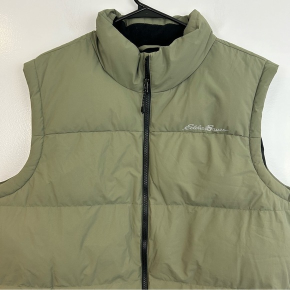 NWT Eddie Bauer Essential Down Vest Green Size Tall XL - Picture 4 of 14